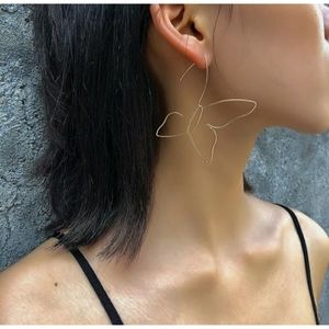 Butterfly NWT Dangle Drop Hook Earrings